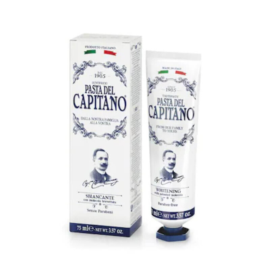 Del Capitano Pasta de dinti pentru albire 0372 x 75 ml