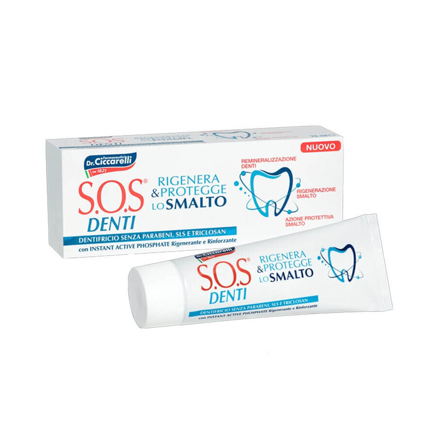 Del Capitano Dentifrice régénération et protection de l'émail 0411*75 ml