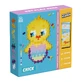 Puzzle pe numere Plus-Plus, 250 piese, Pui
