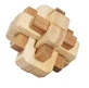 Gioco di logica IQ in legno di bambù in scatola di metallo-5