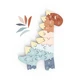 Puzzle in legno ABC Dino, Speedy Monkey