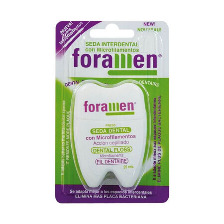 Foramen Silk Fil dentaire avec microfilaments -423