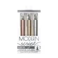 Set de 4 stylos et carnets Modern Script