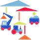 Mobile decoration Vehicles