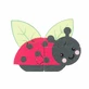Mini-puzzle 3D coccinelle en bois, Orange Tree Toys