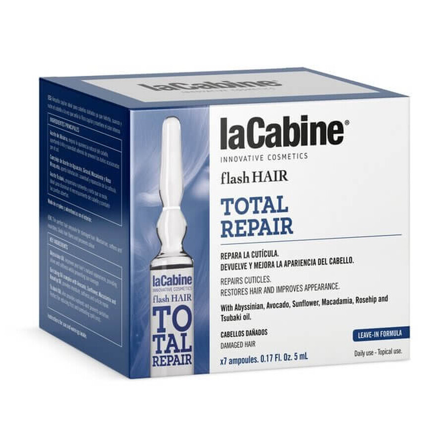 LA CABINE - FH TOTAL REPAIR haarflacons 7X5 ml