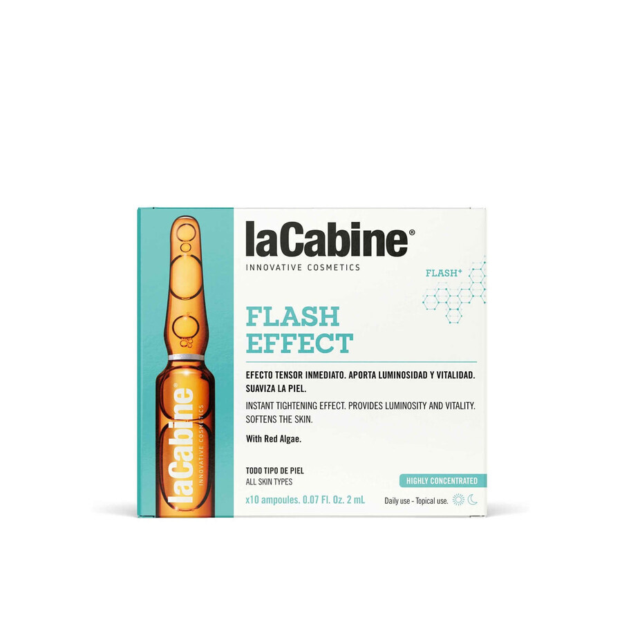 LA CABINE - FLASH EFFECT Teint flacons 10 x 2ml