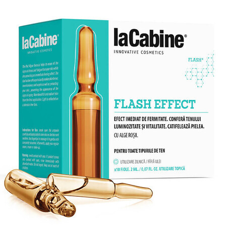 LA CABINE - FLASH EFFECT Flacons de teint 10 x 2ml