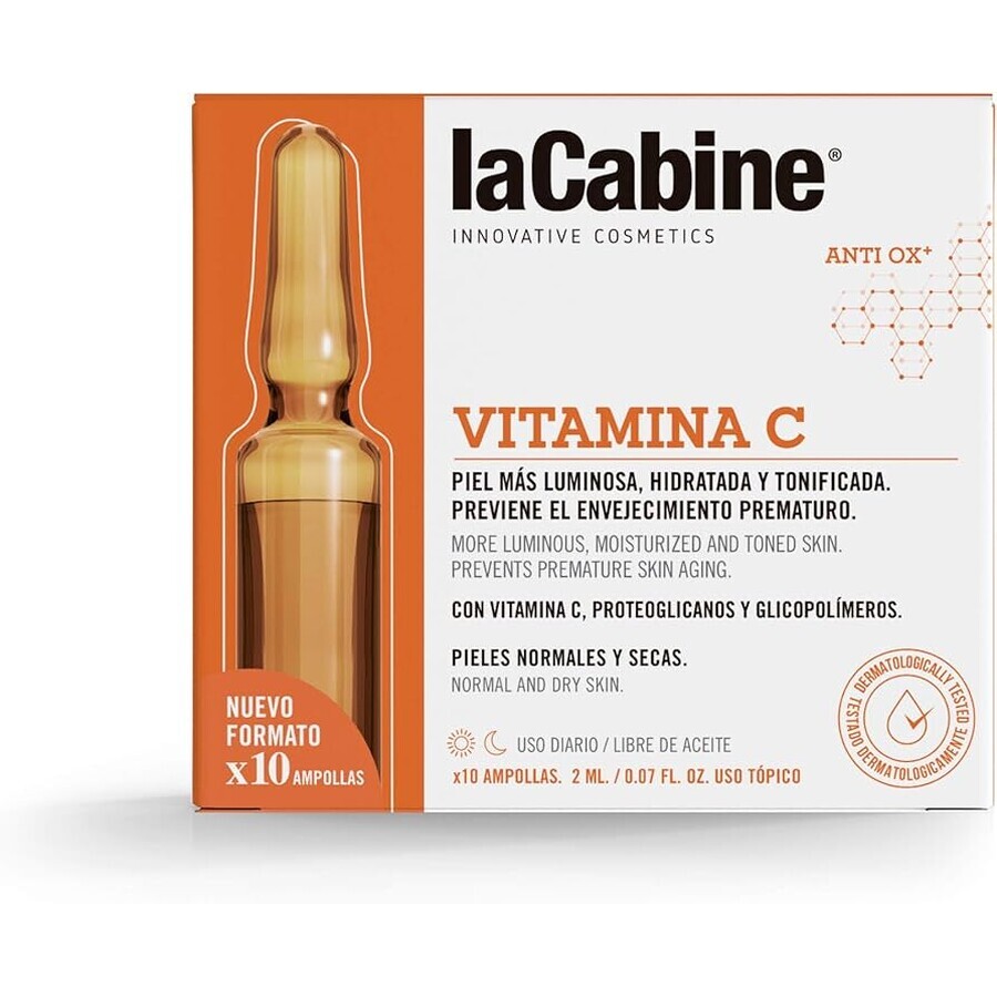 LA CABINE - VITAMINA C ampollas para el cutis10 x 2ml