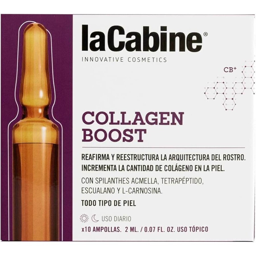 Collagen Boost skin ampoule 10 x 2 ml, La Cabine