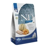 Pienso seco con bacalao, calabaza y melón para perros Puppy Medium y Maxi Ocean N&D, 2,5 kg, Farmina