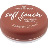 Schuimende Blush, 20 Rustic Rouge, Mousse Blush met Zachte Aanraking, 5 g, Essence