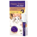 Snacks au poulet pour chats Feliway Happy, 6x15 g, Ceva Sante