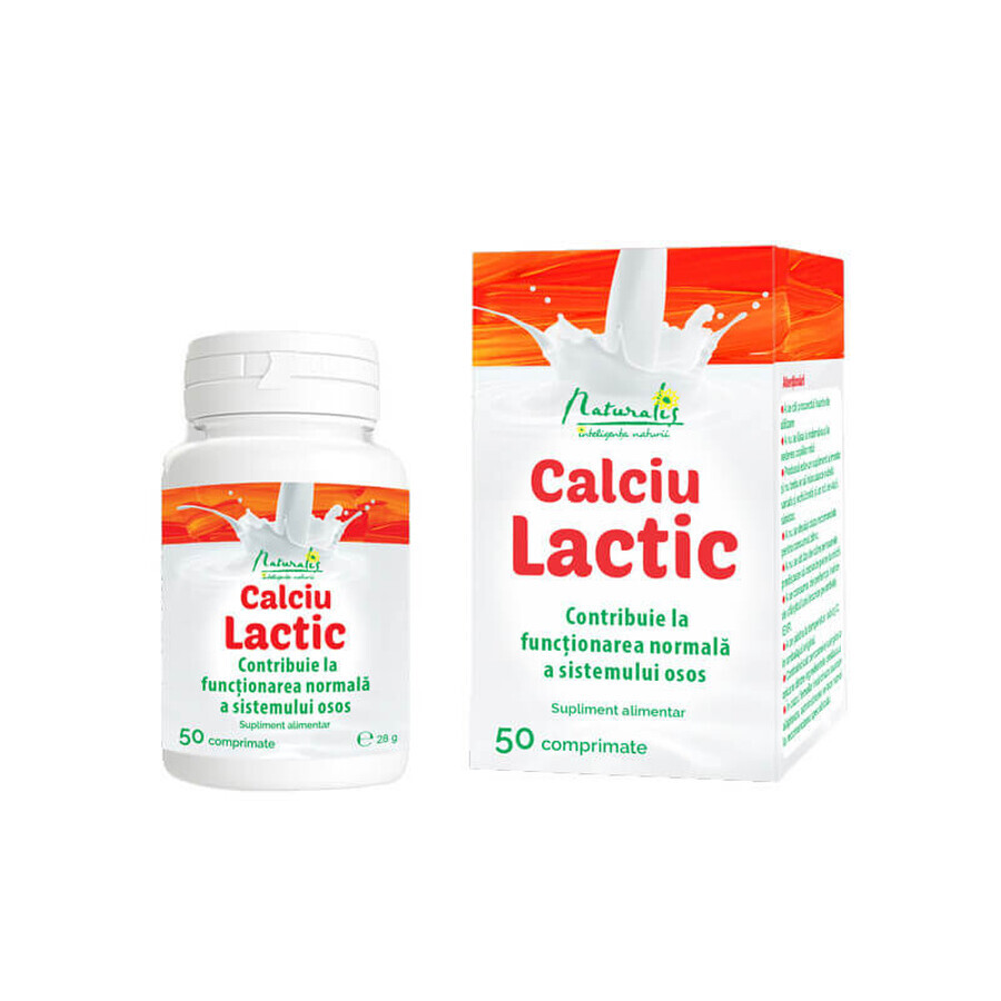 Lactic Calcium x 50 Tabletten, Naturalis