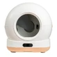 Litiera automata smart cu autocuratare si camera video pentru pisici Ultra View, bej, Shaw