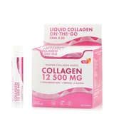 Liquid Hydrolyzed Marine Collagen with 12.500 mg + Hyaluronic Acid 50 mg + Retinol 800 mcg + Elastin 10 mg, 20 vials x 25 ml, Swedish Nutra