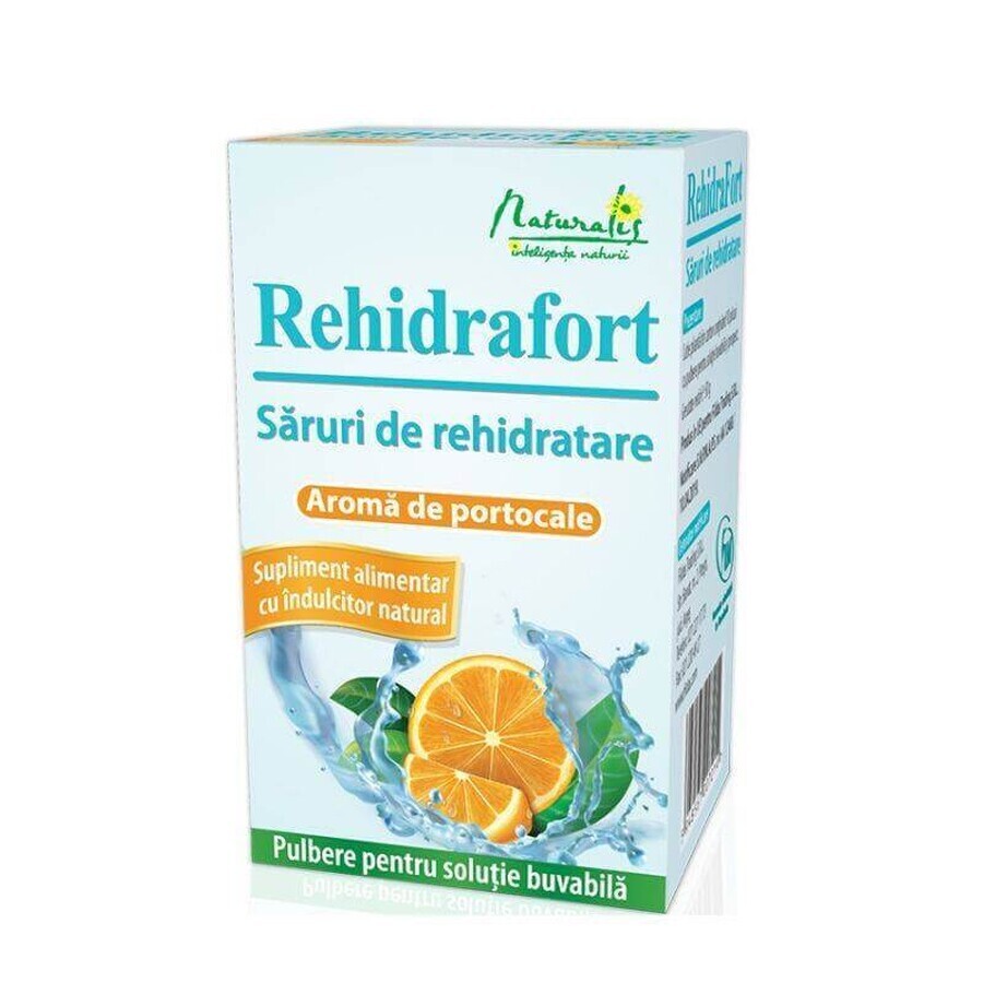 Naturalis Rehidrafort goût orange x 10 sachets x 5 g de poudre. pour solution orale.
