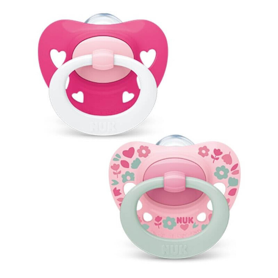Nuk Signature Silicon Soother M3(18-36l) x 2pcs