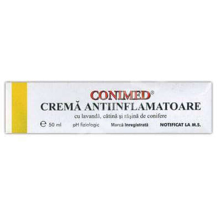 Crema antinfiammatoria Conimed, 50 ml, Elzin Plant
