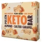 Eiwitreep met amandelen en gezouten karamel Keto reep, 3x30 g, Pulsin