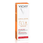 Vichy Capital Soleil Antifalten-Antioxidantien-Creme 3 in 1 mit SPF 50, 50 ml