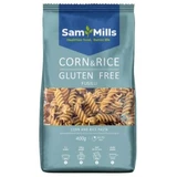 Corn and rice fusilli pasta, 400 g, Sam Mills