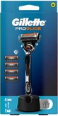 GILLETTE Machine à raser ProGlide, têtes de rechange 4 pièces et base de support gratuite
