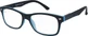 EYELEAD Presbytie - Lunettes de lecture Noir-Bleu Coquina E191 +2.75