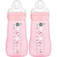 MAM Easy Active Butelka plastikowa ze smoczkiem silikonowym od 2+ miesięcy 270ml 2 szt.