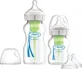 DR BROWN'S Set de 2 biberons en plastique contre les coliques avec tétine en silicone pour 0+ mois 1x150ml &amp; 1x270ml WB 02600