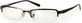 EYELEAD Presbytie - Lunettes de lecture métallisées en noir E101 +3.50