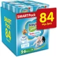 BABYLINO Sensitive Swim Pants Monthly Pack No5-6 (14+kg) Baby Diapers - Swimwear (6 Packs of 14 pieces) 84 Pieces