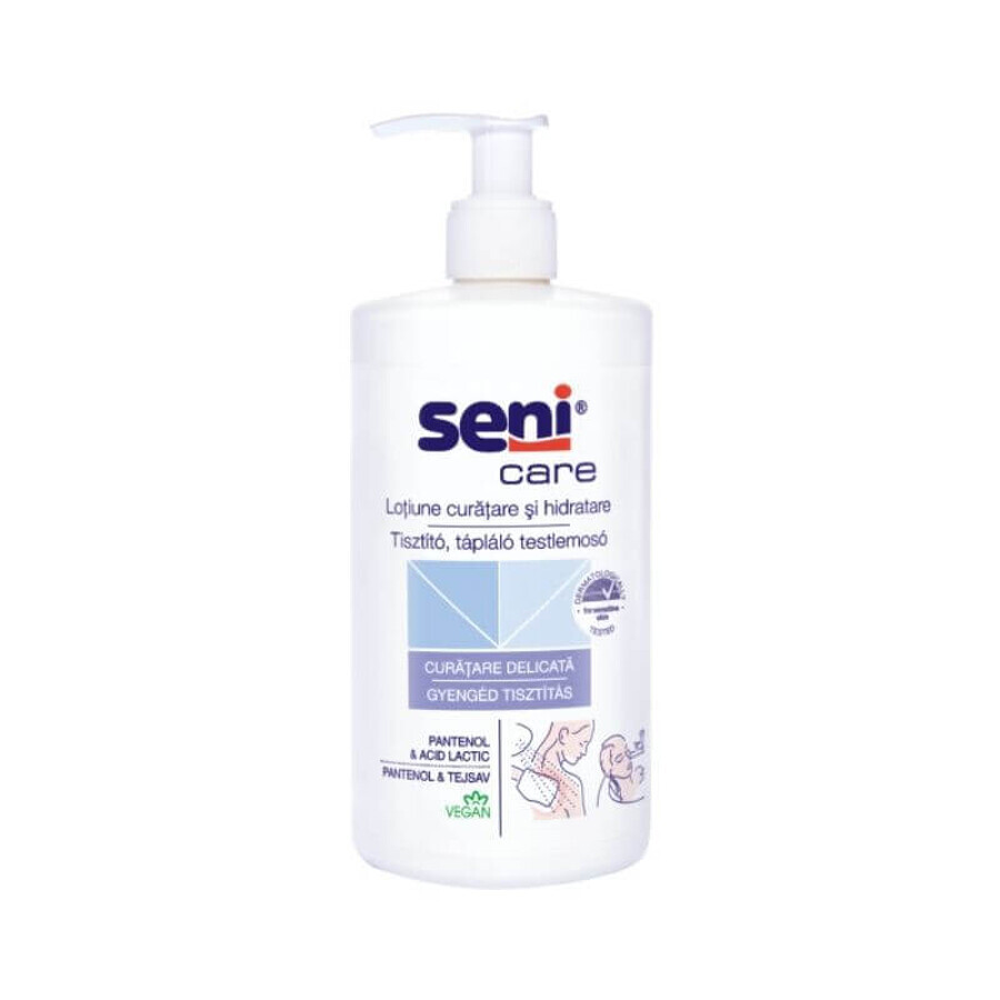 SENI CARE - Lotion nettoyante et hydratante x 500 ml