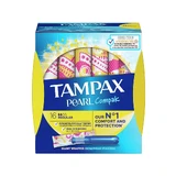 TAMPAX Compak Pearl Tampons avec applicateur pour flux normal 16 pièces