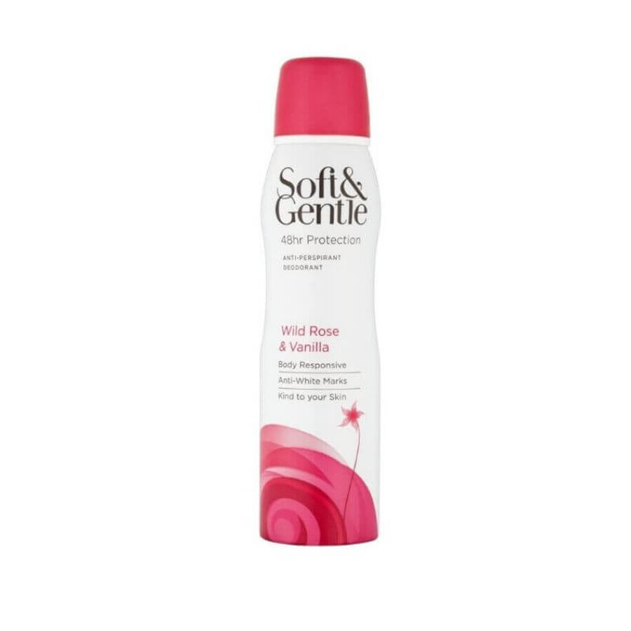 Soft & Gentle Deodorant Wildrose und Vanille 150 ml