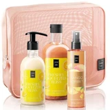LAVISH CARE Freshly Squeezed Bliss Body Care Set with Shower Gel, Body Cream & Body Mist