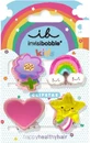 AMBITAS Invisibobble Clipstar Kids Happy World Clip de păr pentru copii În diferite modele 4 bucăți