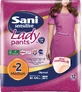SANI Lady Discreet Pants No2 Medium Elastic Discreet Pants Discreet Underwear de unică folosință 12 bucăți