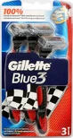 GILLETTE Blue 3 Plus Red disposable razor blades 3 pieces