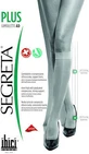SEGRETA Plus 500-504 Șosetă pentru partea inferioară a genunchiului 23-27mmHg 280Den cu degete închise Bej