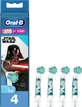ORAL-B Ersatz-Kinderzahnbürstenköpfe für elektrische Zahnbürsten Star wars x4