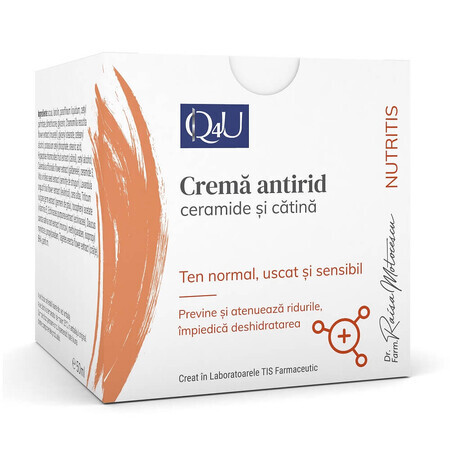 Anti-Falten-Creme mit Ceramiden Nutritis Q4U, 50 ml, Tis Farmaceutic