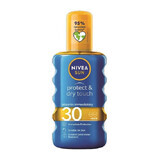 Spray solaire SPF 30 Protect &amp; Dry Touch, 200 ml, Nivea Sun