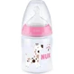 NUK Silikonflasche First Choice Kunststoff 0-6m 150ml Temperaturkontrolle mit Temperaturkontrollanzeige - Pink