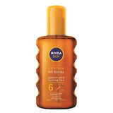 Nivea Sun Tropical Bronze SPF 6 Huile de plage en spray SPF 6, 200 ml, Nivea Sun