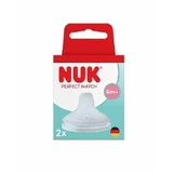 NUK Tetina de Silicona Perfect Match para 6+ Meses 2 Piezas