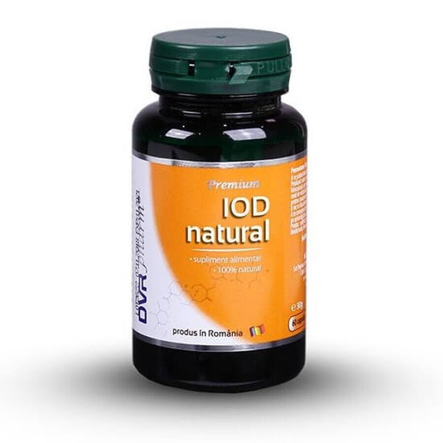 Iode naturel, 60 gélules, Dvr Pharm