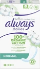 ALWAYS Dailies Protège-slip en coton Normal 38 pièces