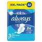 ALWAYS Ultra Day Super Extra Size 3 Wings Pads Pads supradimensionate cu aripi pentru confort și protecție toată ziua 32 bucăți
