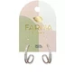 ORION Farma Bijoux Hipoalergenic Cercei argint crini
